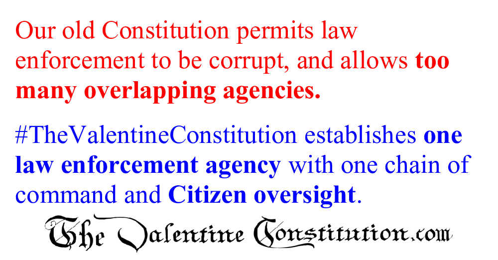CONSTITUTIONS > COMPARE BOTH CONSTITUTIONS > Law Enforcement