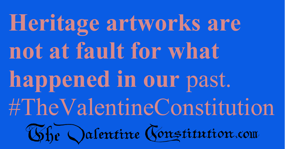 RIGHTS > AMERICAN CULTURE > No Heritage Art Removal