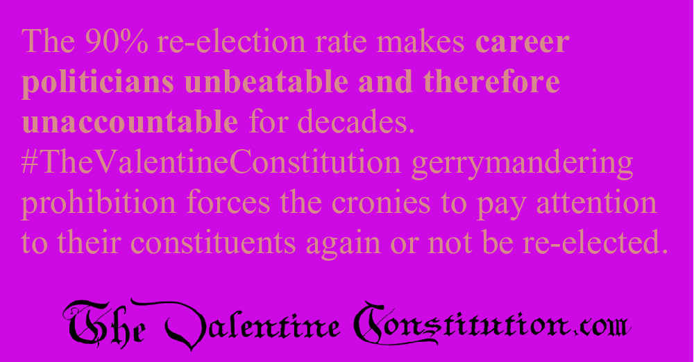 CAMPAIGN CORRUPTION > ELECTIONS > No Gerrymandering